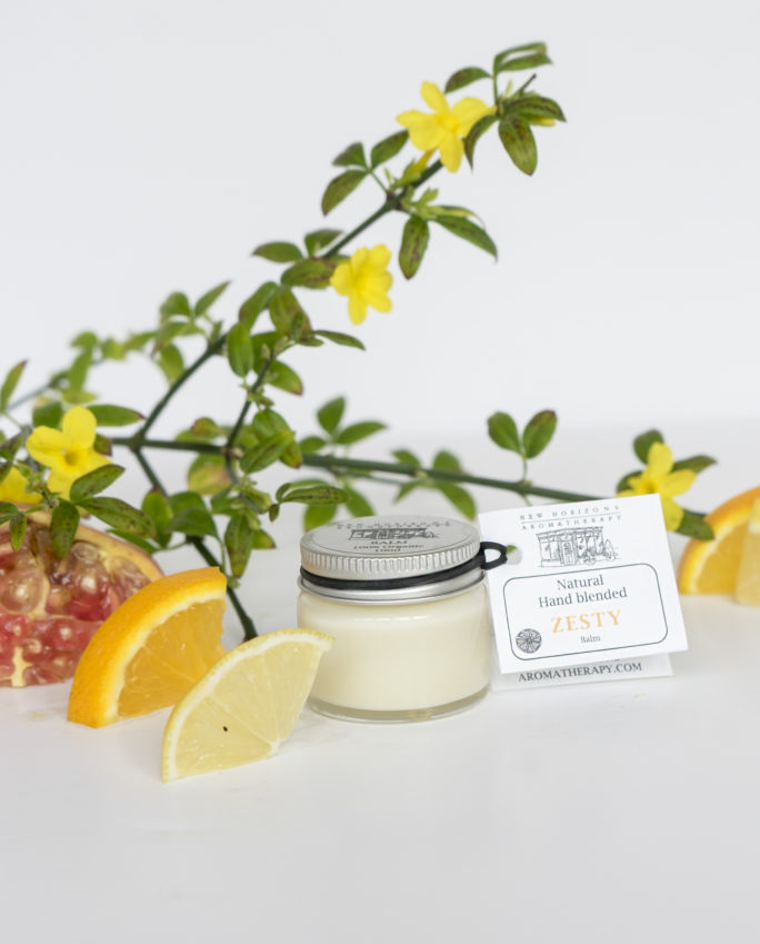 Organic aromatherapy balm