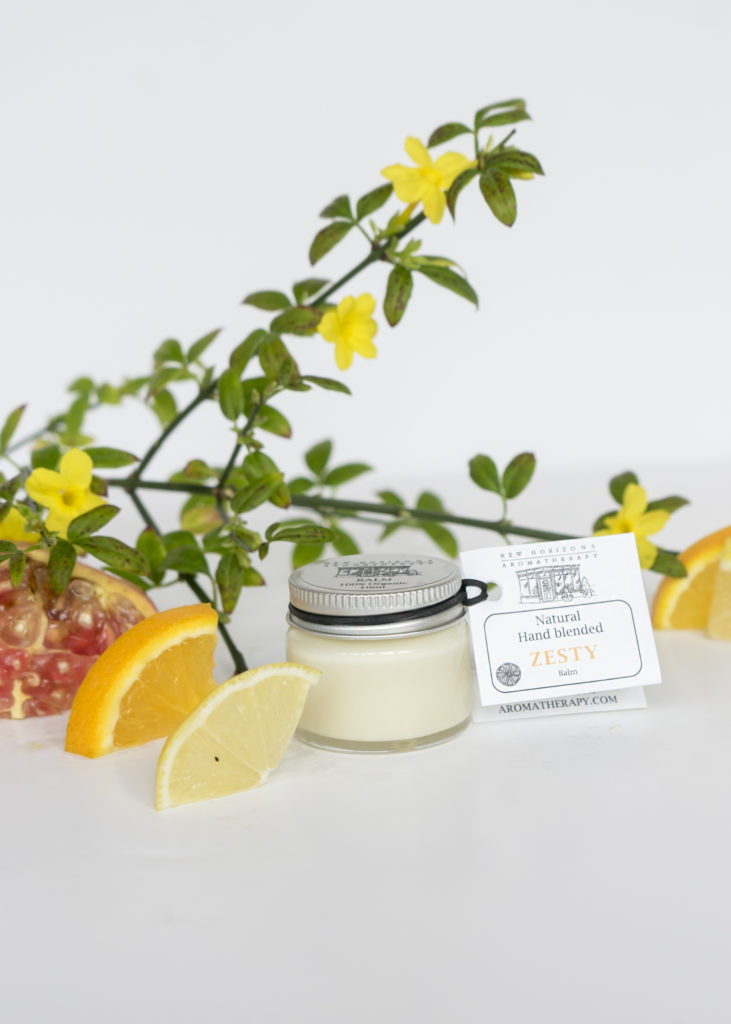 Organic aromatherapy balm